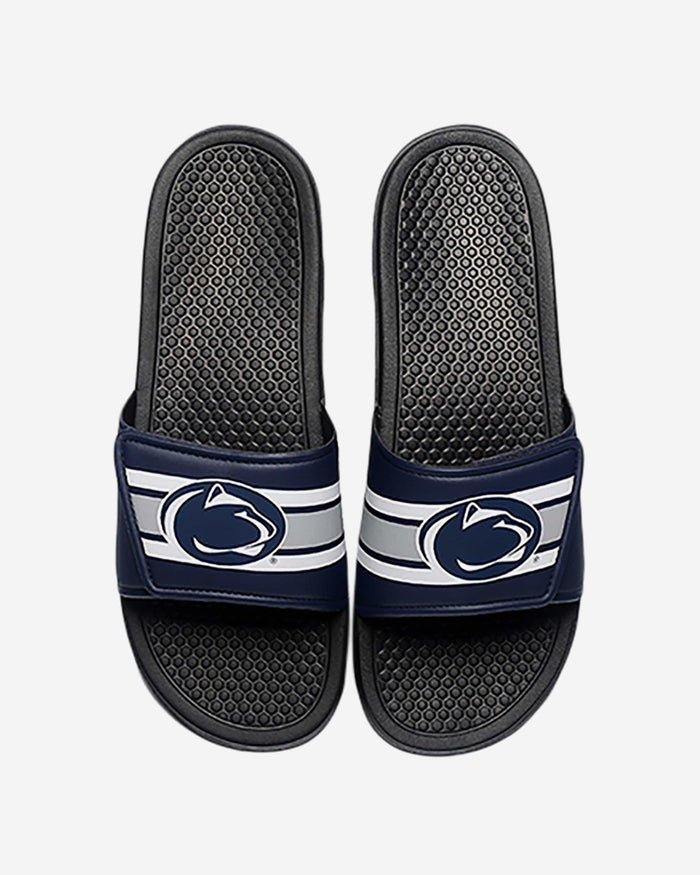 Penn State Nittany Lions Stripe Legacy Sport Slide FOCO S - FOCO.com