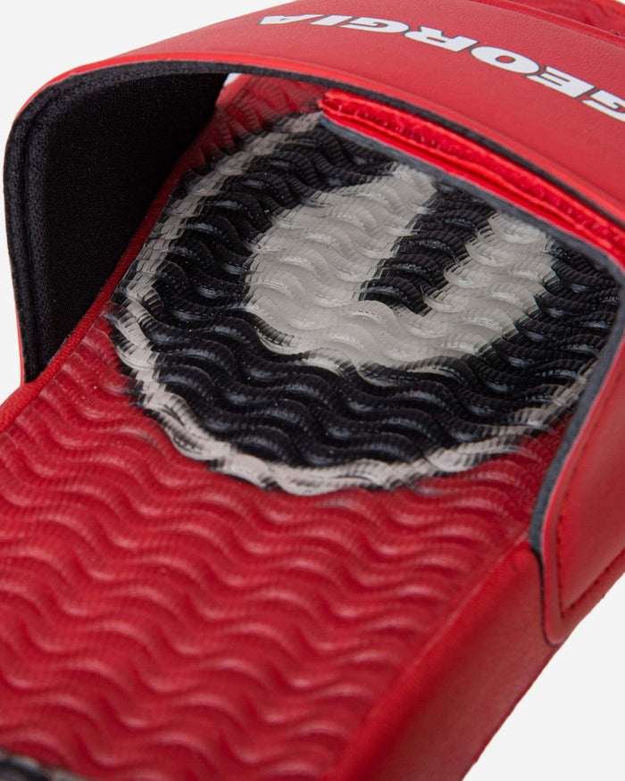 Georgia Bulldogs Wordmark Gel Slide FOCO - FOCO.com