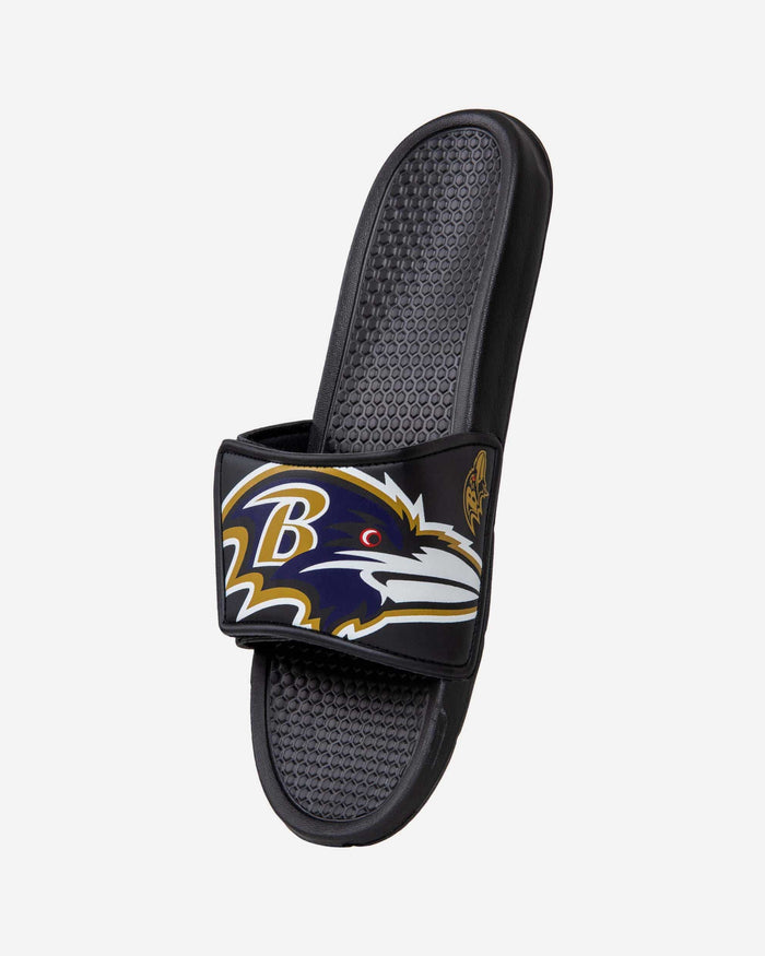 Baltimore Ravens Cropped Big Logo Slide FOCO - FOCO.com