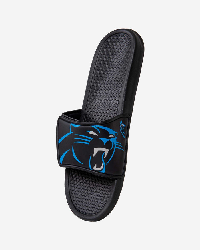 Carolina Panthers Cropped Big Logo Slide FOCO - FOCO.com