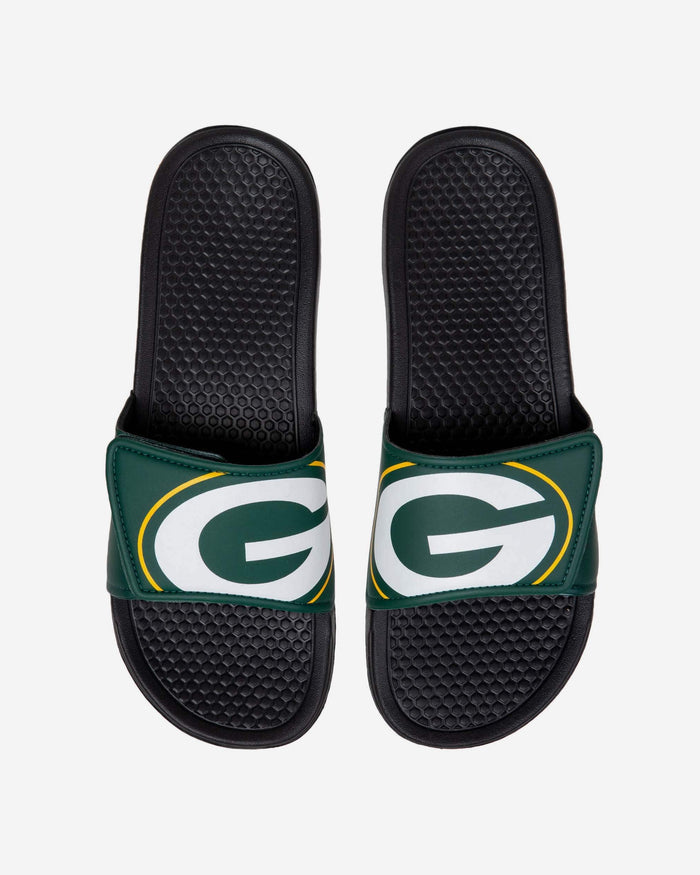 Green Bay Packers Cropped Big Logo Slide FOCO S - FOCO.com