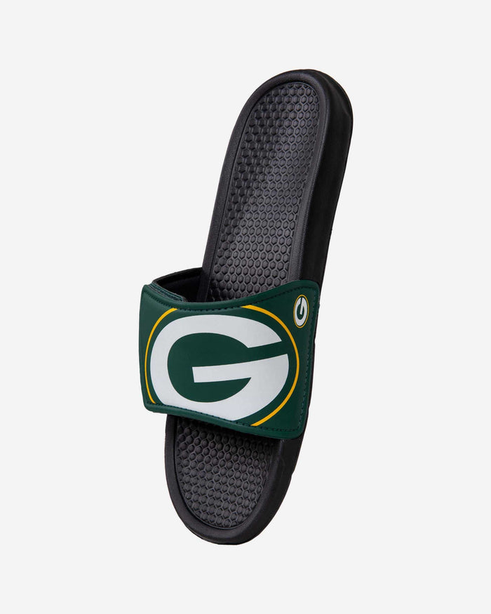 Green Bay Packers Cropped Big Logo Slide FOCO - FOCO.com