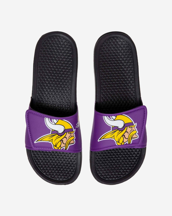 Minnesota Vikings Cropped Big Logo Slide FOCO S - FOCO.com