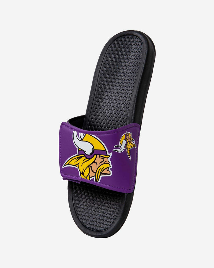 Minnesota Vikings Cropped Big Logo Slide FOCO - FOCO.com