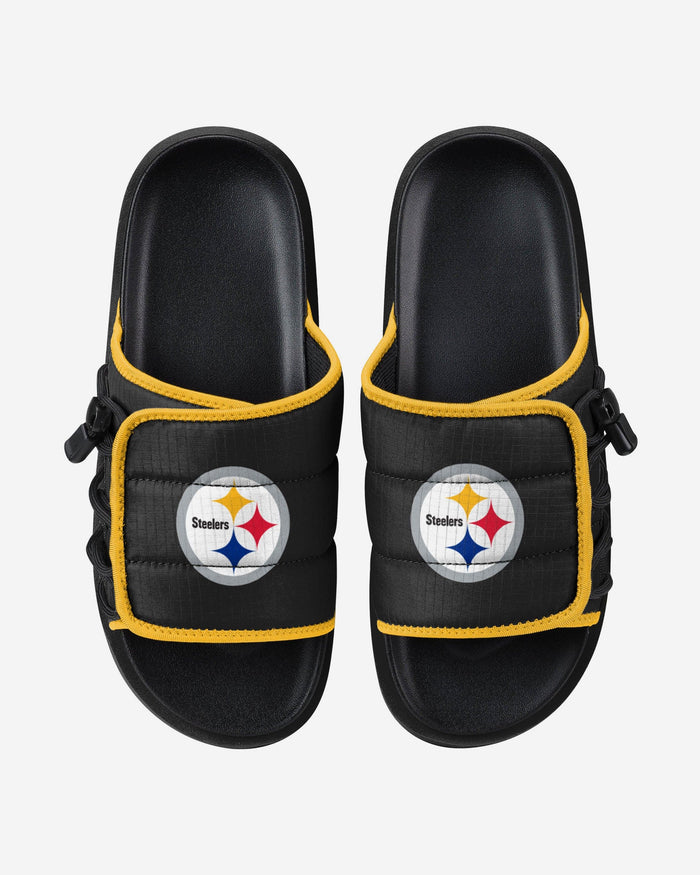 Pittsburgh Steelers Future Slide Flip Flop FOCO - FOCO.com