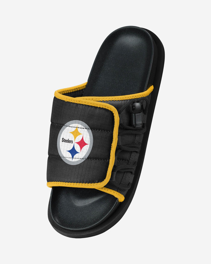 Pittsburgh Steelers Future Slide Flip Flop FOCO - FOCO.com