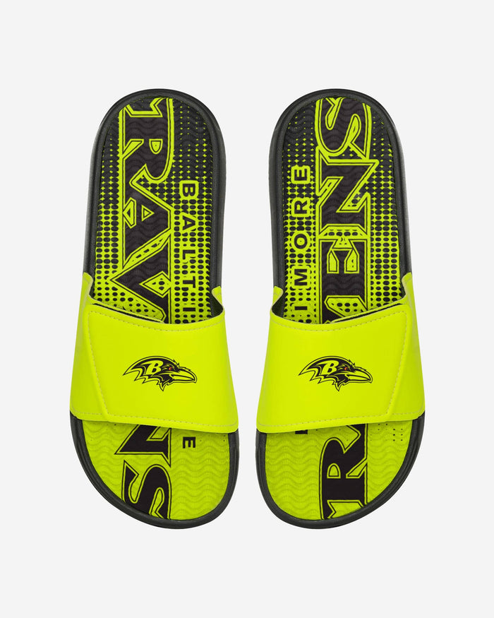 Baltimore Ravens Highlights Gel Slide FOCO S - FOCO.com