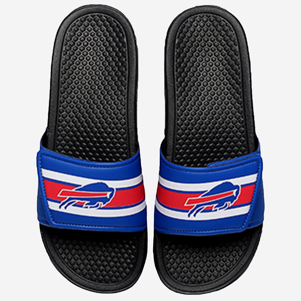 Buffalo Bills Stripe Legacy Sport Slide FOCO S - FOCO.com