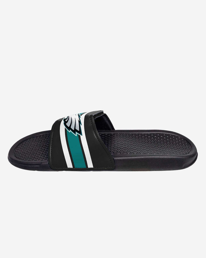 Philadelphia Eagles Stripe Legacy Sport Slide FOCO - FOCO.com
