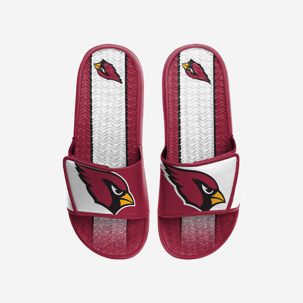Arizona Cardinals Team Stripe Gel Slide FOCO S - FOCO.com