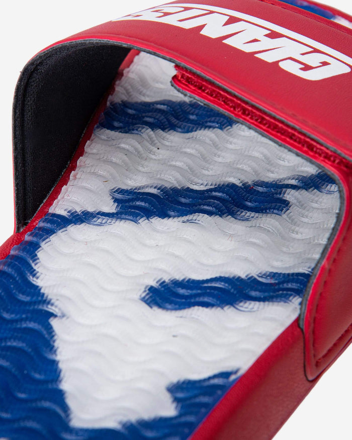 New York Giants Wordmark Gel Slide FOCO - FOCO.com