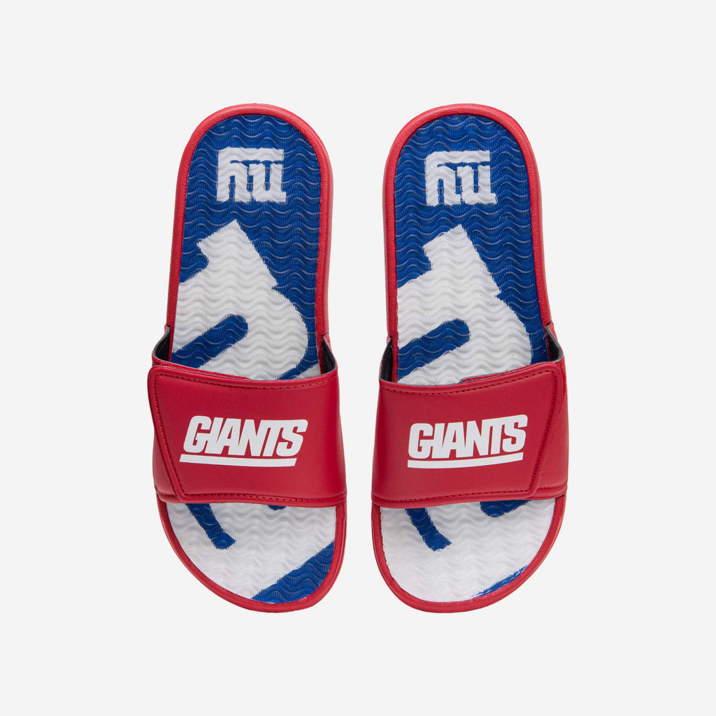 New York Giants Wordmark Gel Slide FOCO S - FOCO.com