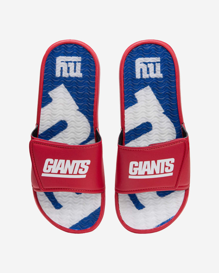 New York Giants Wordmark Gel Slide FOCO S - FOCO.com