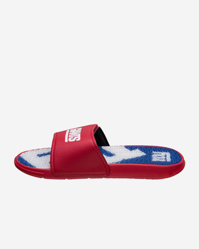 New York Giants Wordmark Gel Slide FOCO - FOCO.com