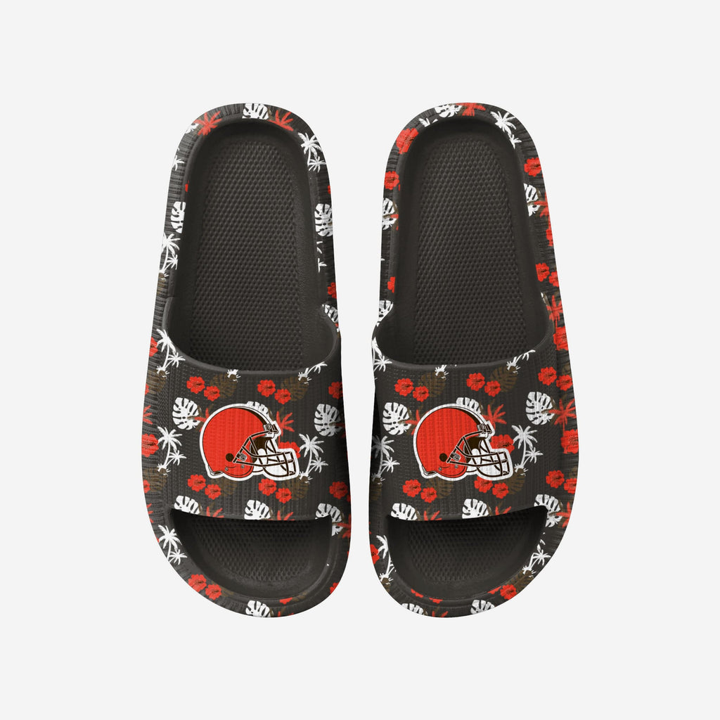 Cleveland Browns Womens Floral Pillow Slide FOCO S - FOCO.com