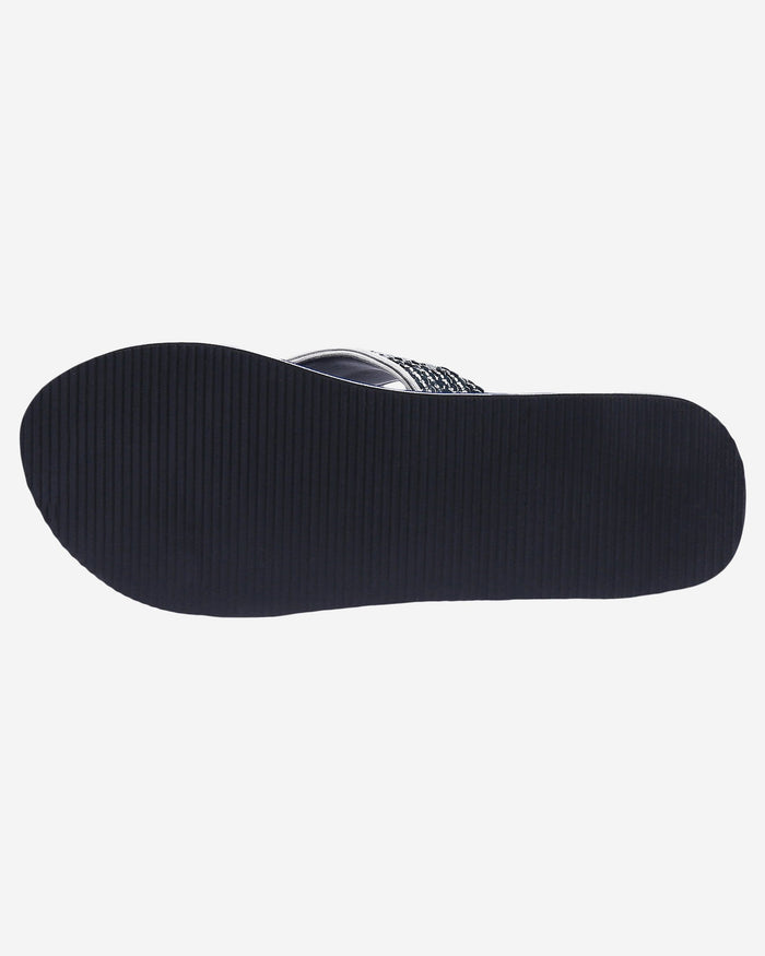 Philadelphia Eagles Womens Sequin Flip Flop FOCO - FOCO.com