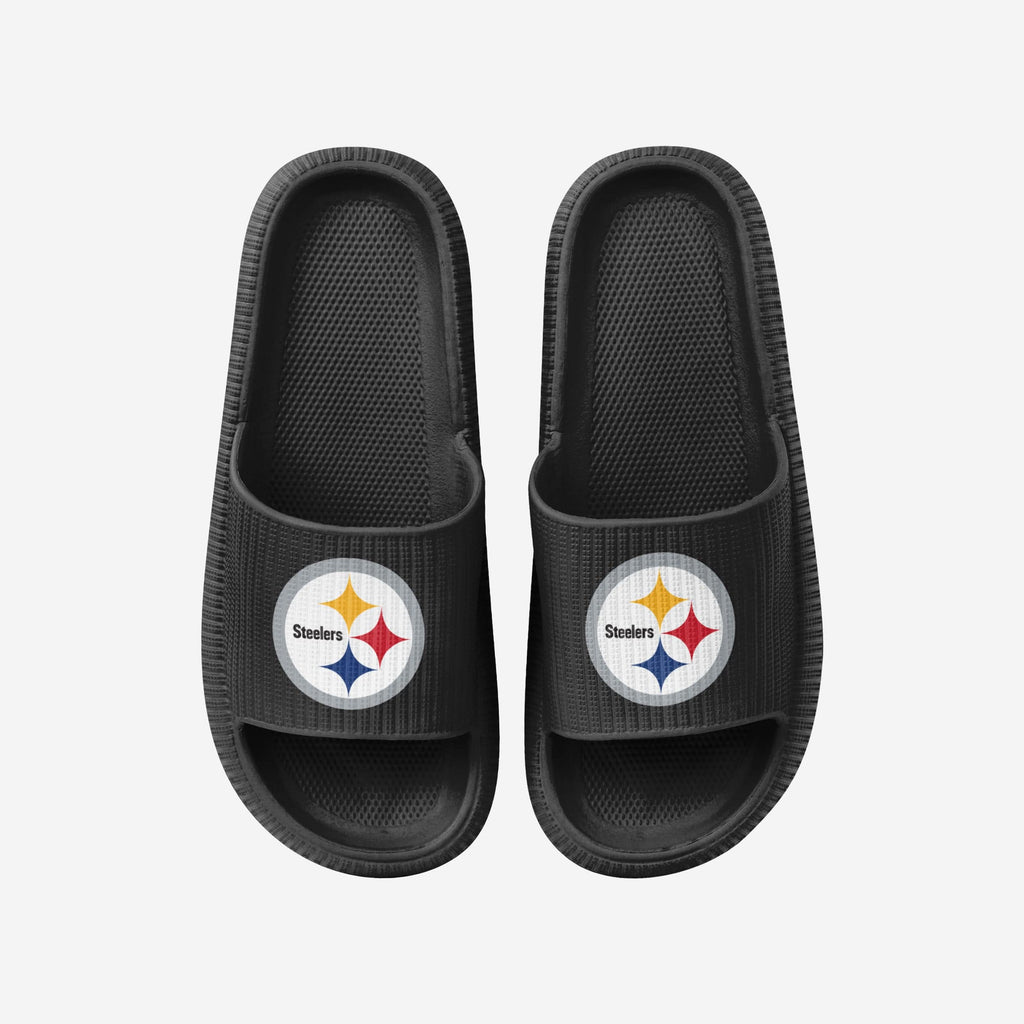 Pittsburgh Steelers Womens Team Color Pillow Slide FOCO S - FOCO.com