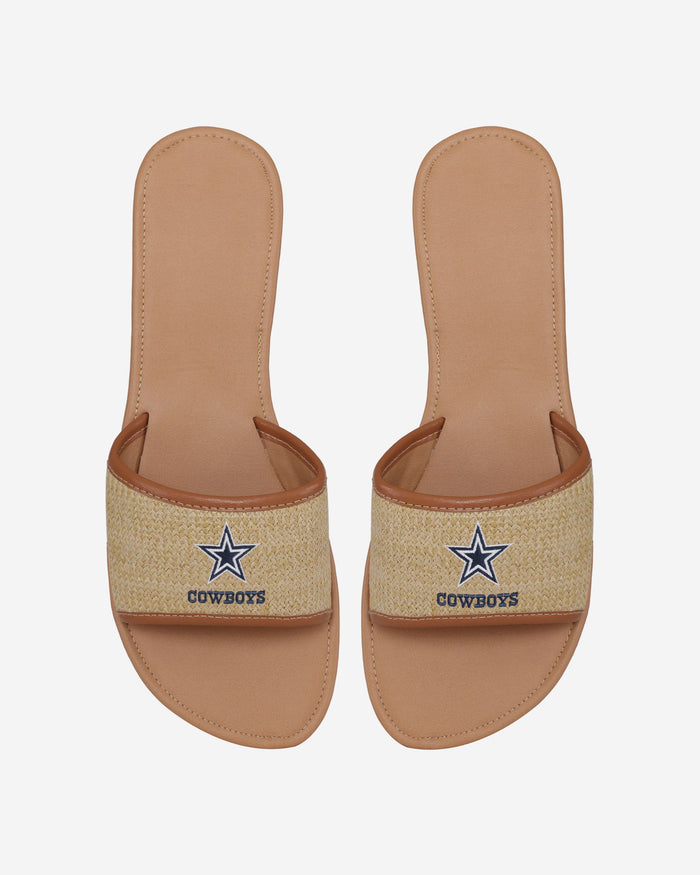 Dallas Cowboys Womens Straw Slide FOCO S - FOCO.com