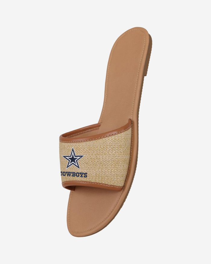 Dallas Cowboys Womens Straw Slide FOCO - FOCO.com