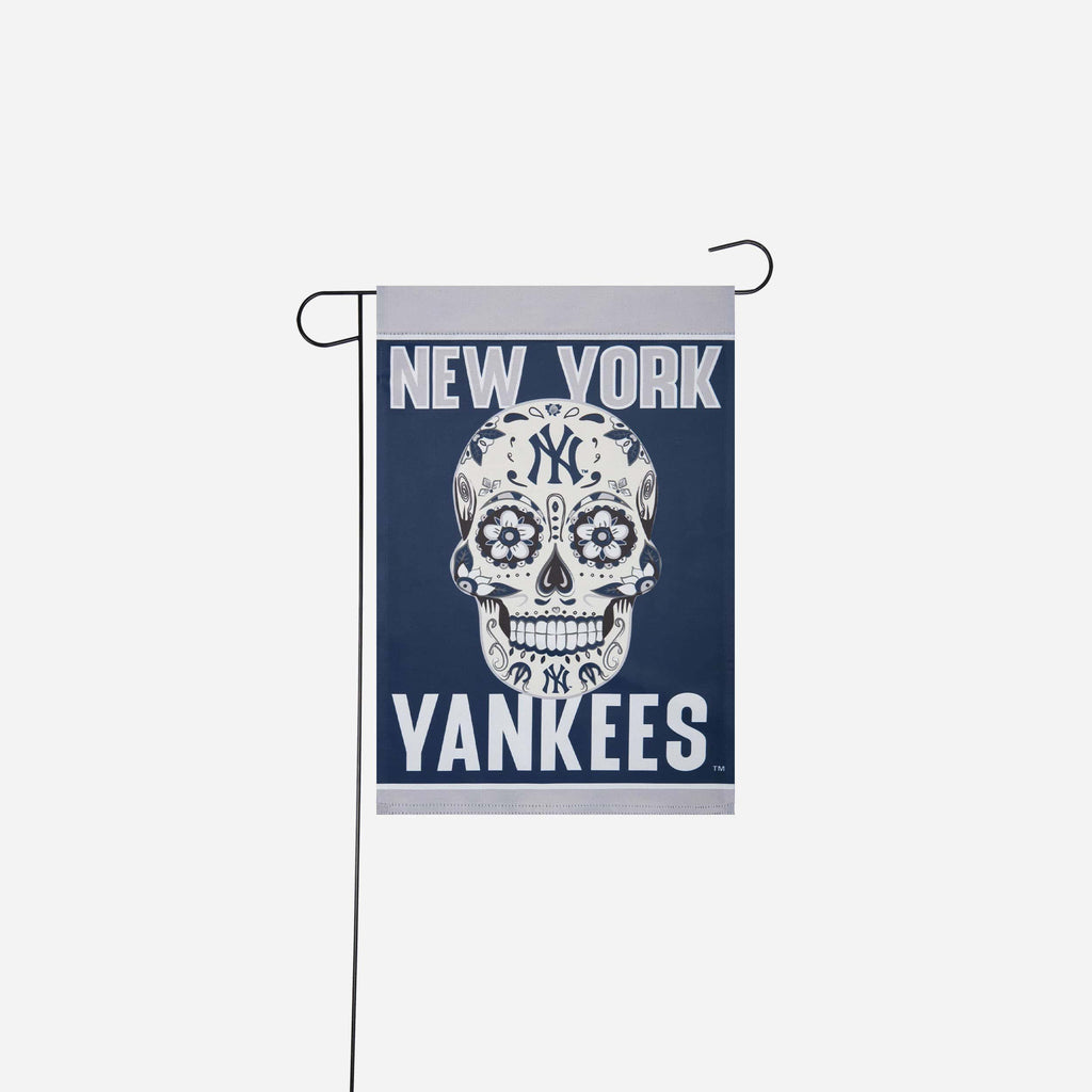 New York Yankees Day Of The Dead Garden Flag FOCO - FOCO.com