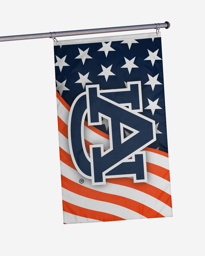 Auburn Tigers Americana Horizontal Flag FOCO - FOCO.com