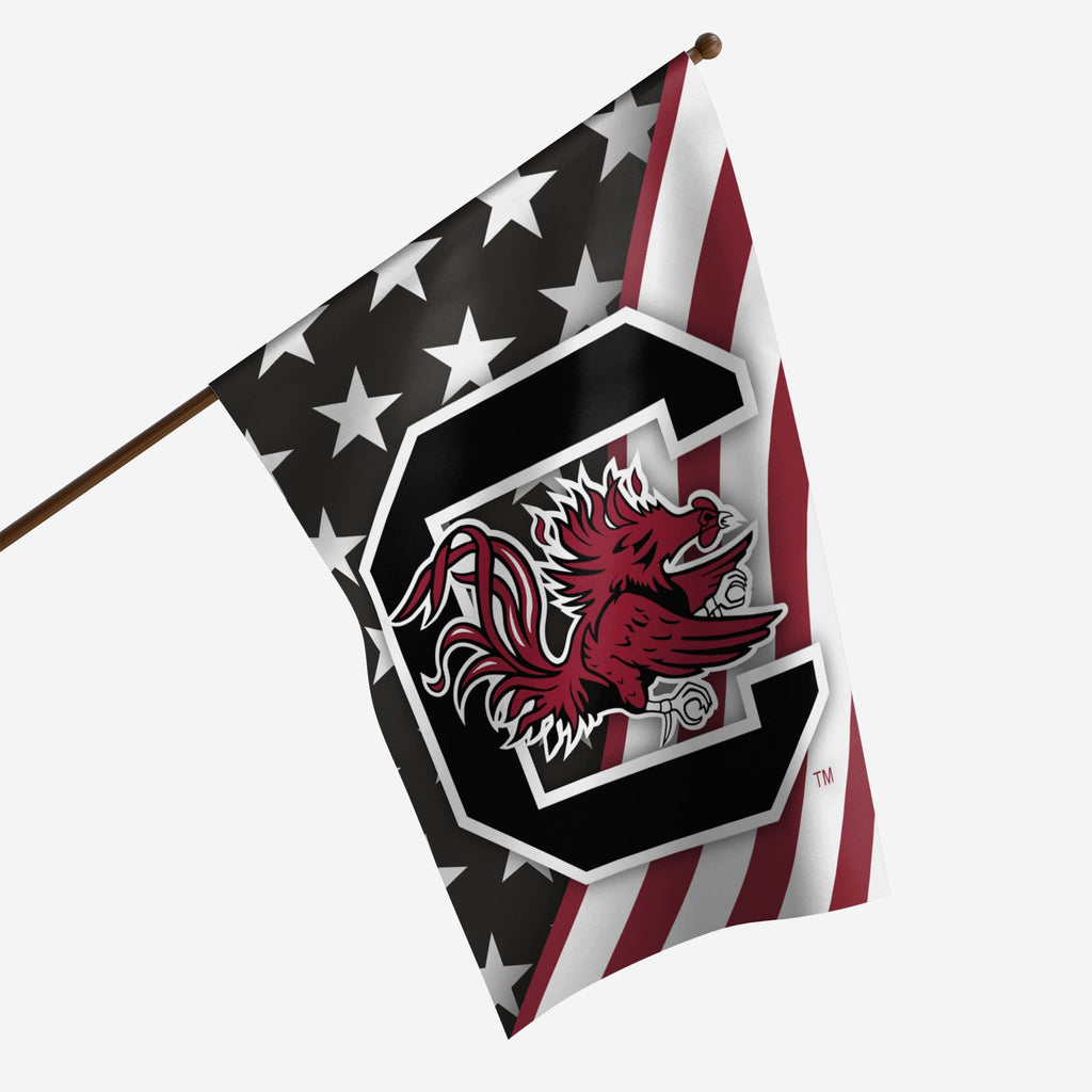 South Carolina Gamecocks Americana Vertical Flag FOCO - FOCO.com