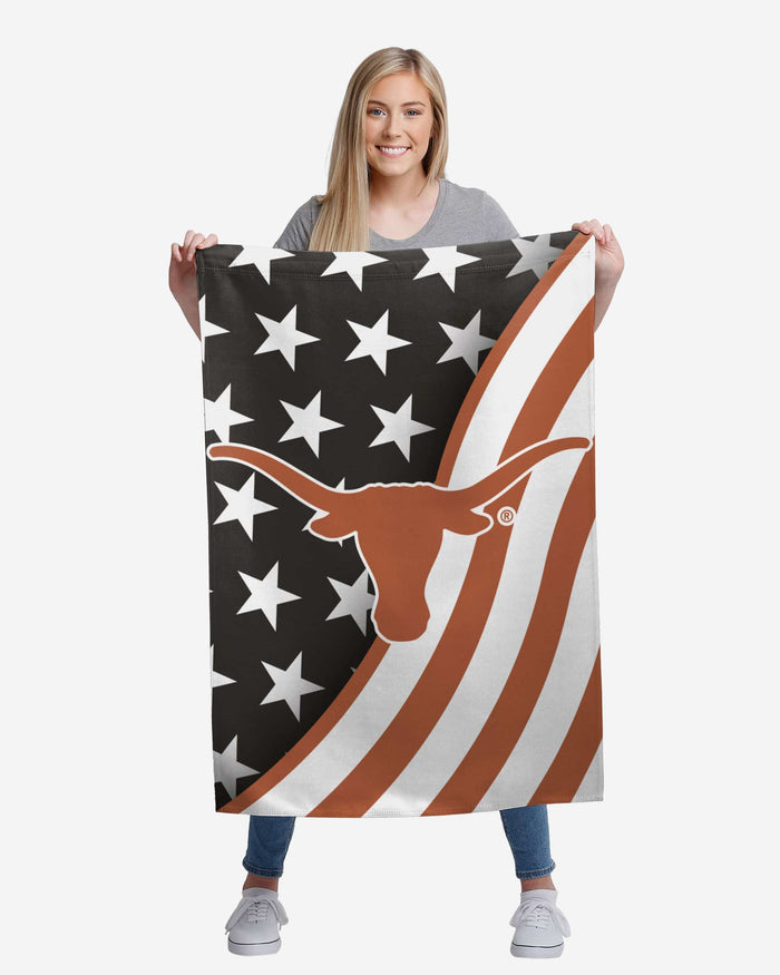 Texas Longhorns Americana Vertical Flag FOCO - FOCO.com