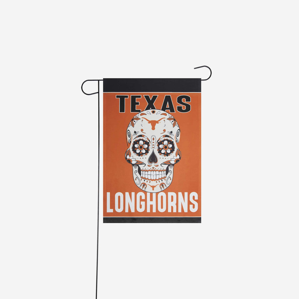 Texas Longhorns Day Of The Dead Garden Flag FOCO - FOCO.com