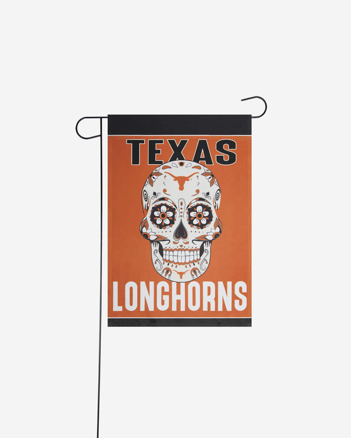 Texas Longhorns Day of the Dead Garden Flag FOCO - FOCO.com