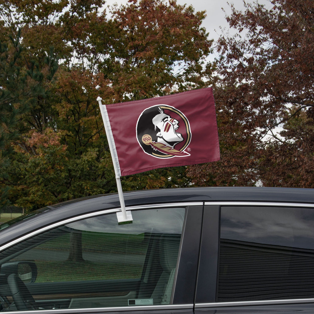 Florida State Seminoles 2 Pack Solid Car Flag FOCO
