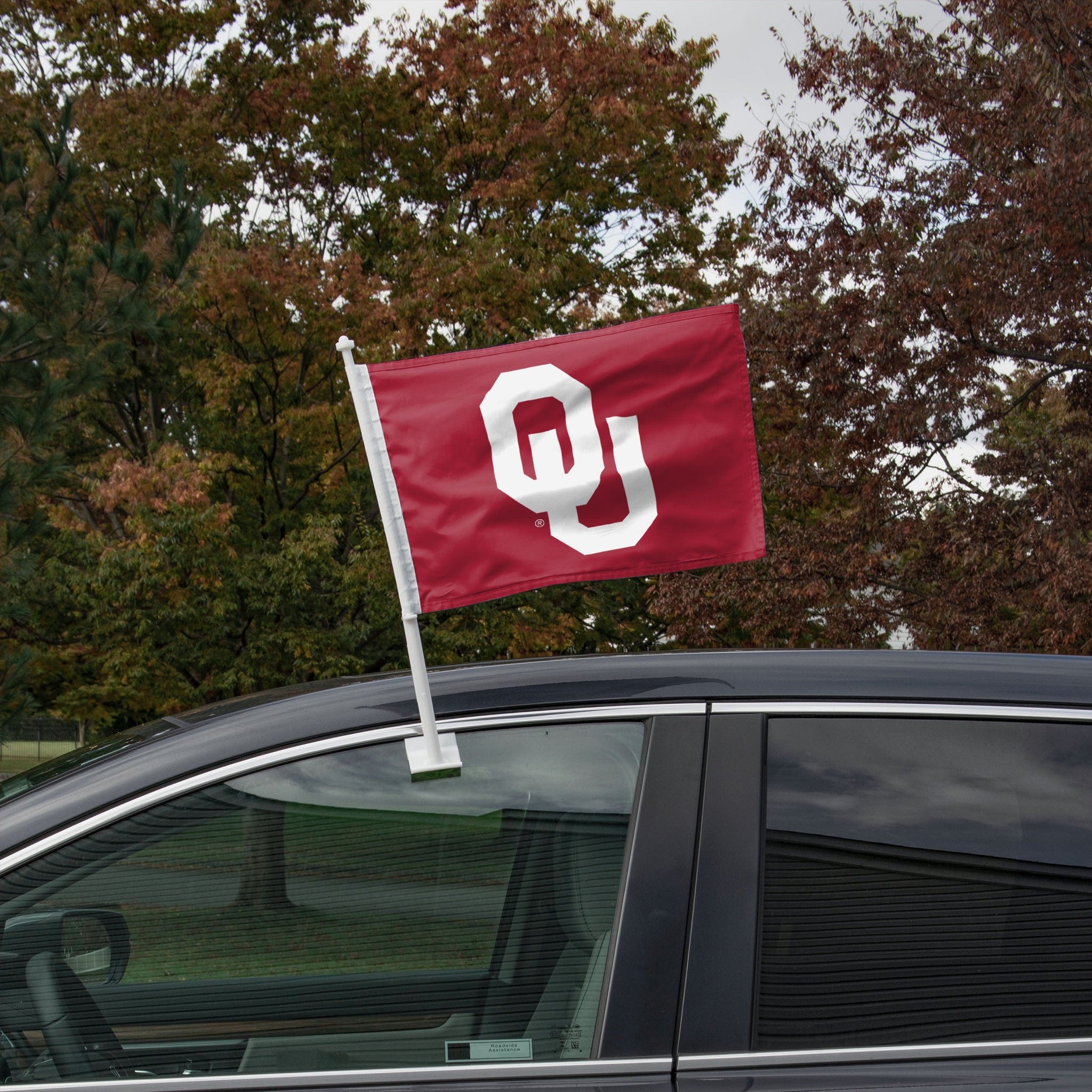 Oklahoma Sooners Wagon Flag - Officially Licensed 3' X 5' Single Sided Flag