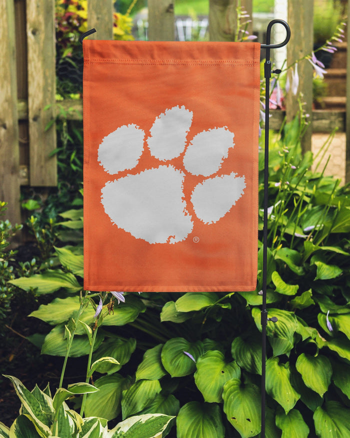 Clemson Tigers Solid Garden Flag FOCO - FOCO.com