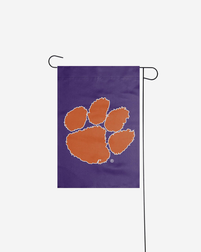Clemson Tigers Solid Garden Flag FOCO - FOCO.com