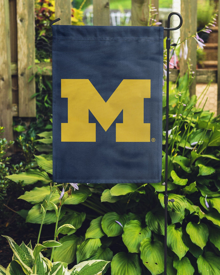 Michigan Wolverines Solid Garden Flag FOCO - FOCO.com