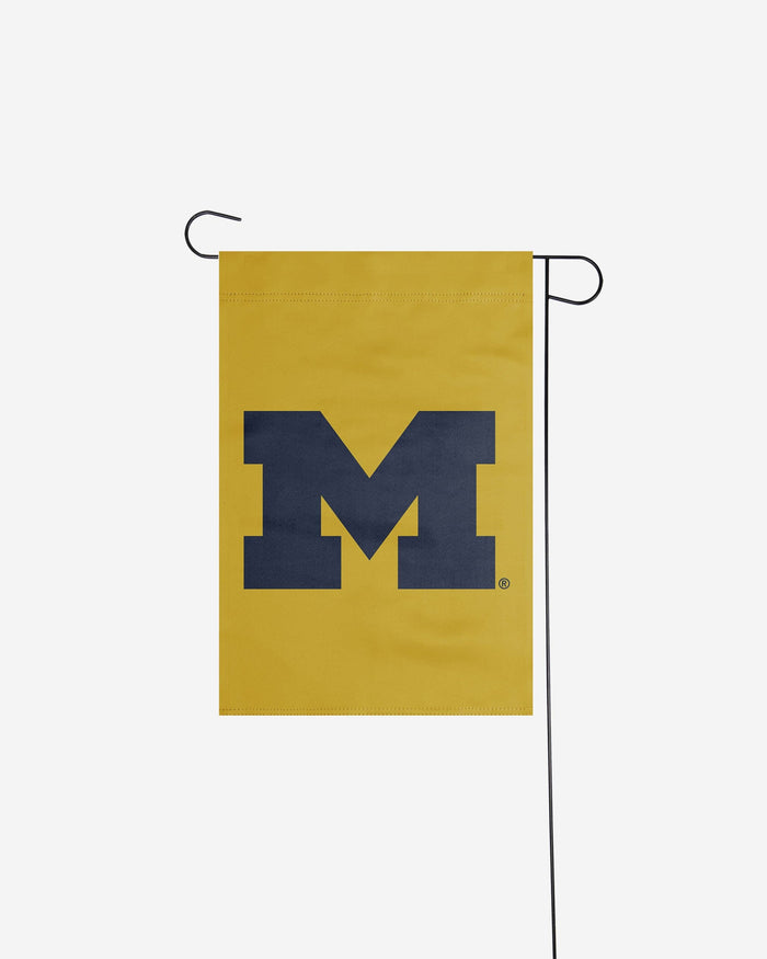 Michigan Wolverines Solid Garden Flag FOCO - FOCO.com