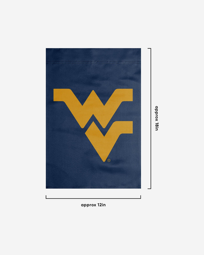 West Virginia Mountaineers Solid Garden Flag FOCO - FOCO.com
