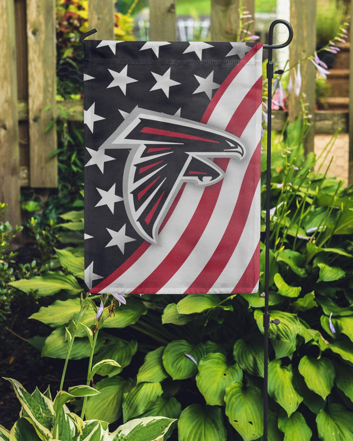 Atlanta Falcons Americana Garden Flag FOCO - FOCO.com