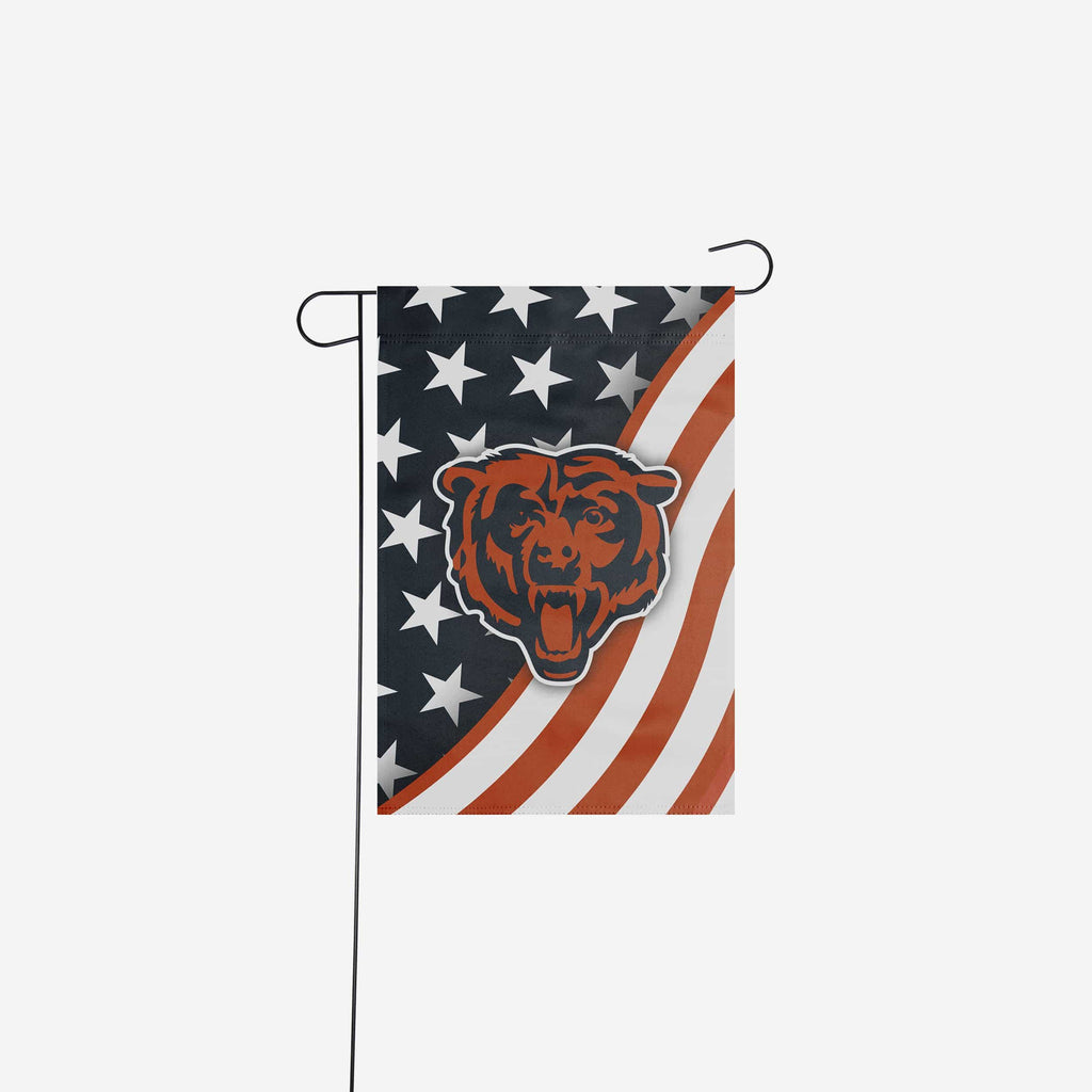 Chicago Bears Americana Garden Flag FOCO - FOCO.com