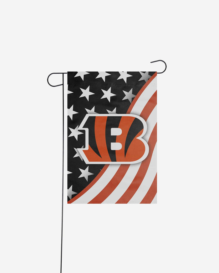 Cincinnati Bengals Americana Garden Flag FOCO - FOCO.com