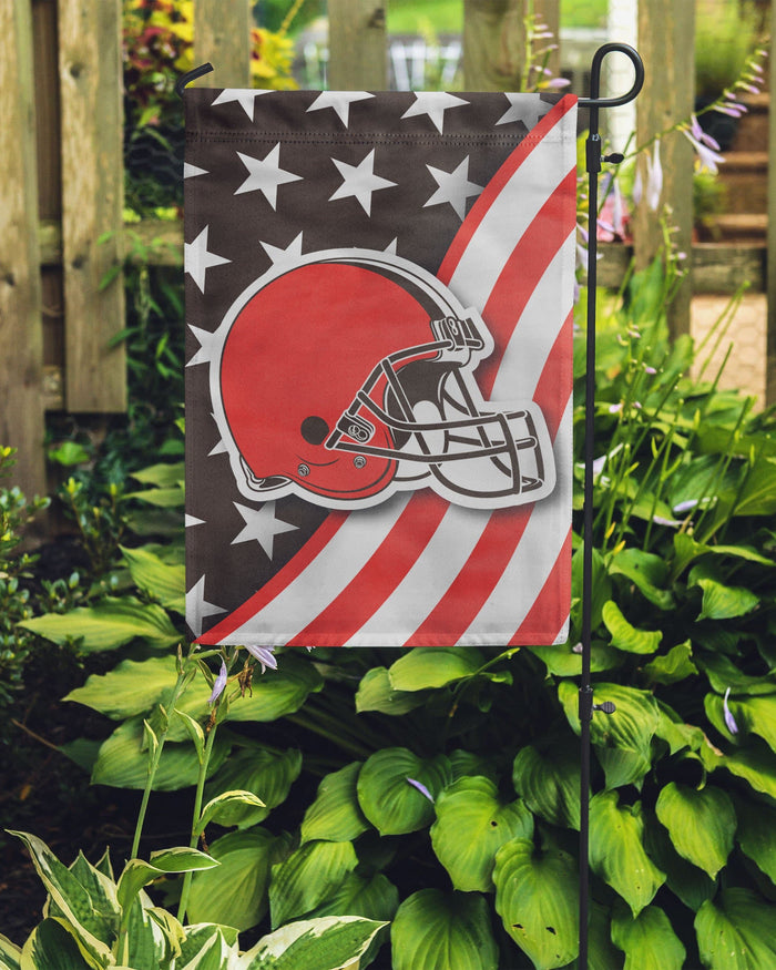 Cleveland Browns Americana Garden Flag FOCO - FOCO.com