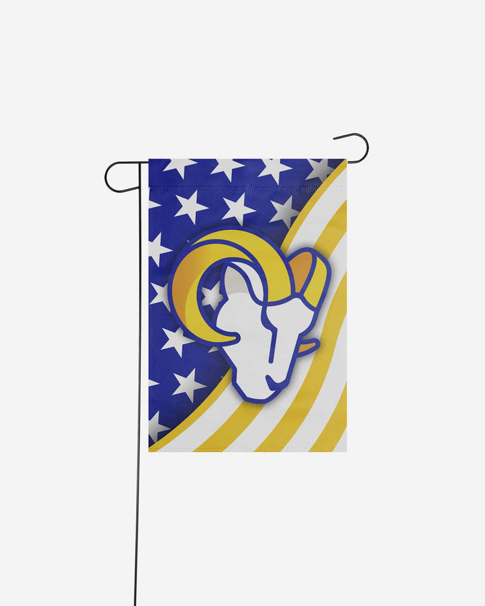 Los Angeles Rams Americana Garden Flag FOCO - FOCO.com