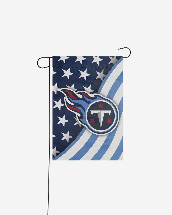 Tennessee Titans Americana Garden Flag FOCO - FOCO.com