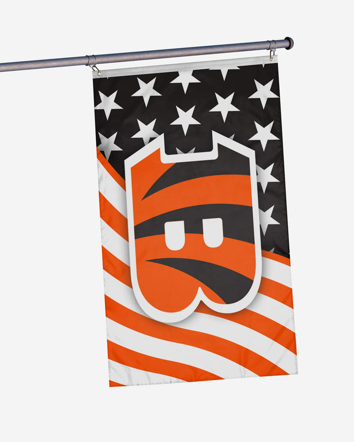 Cincinnati Bengals Americana Horizontal Flag FOCO - FOCO.com