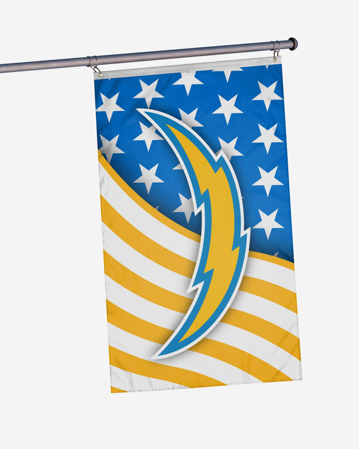 Los Angeles Chargers Americana Horizontal Flag FOCO - FOCO.com