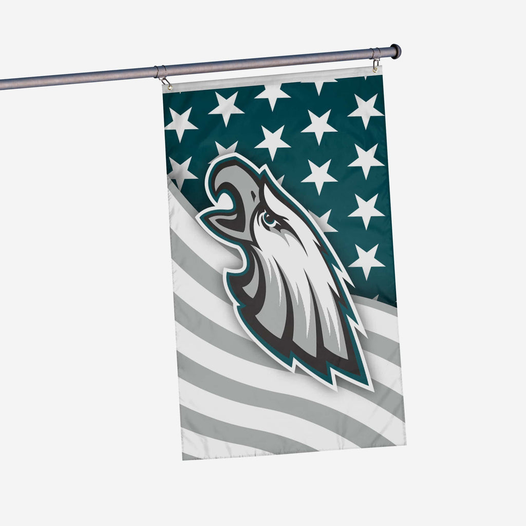 Philadelphia Eagles Americana Horizontal Flag FOCO - FOCO.com