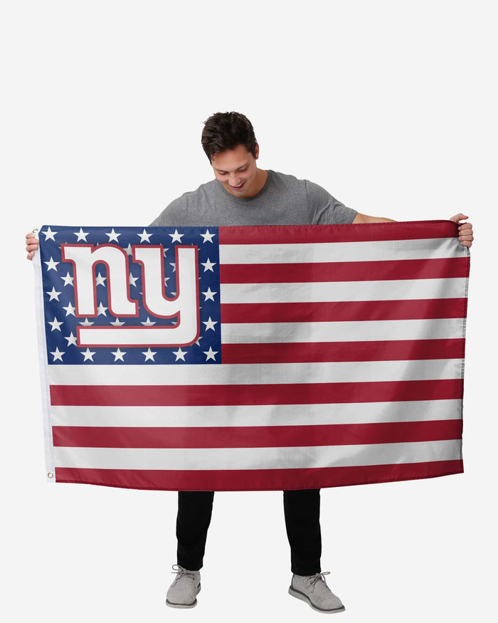 New York Giants American Stars Horizontal Flag FOCO - FOCO.com