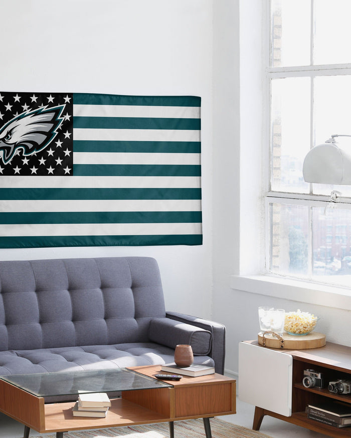 Philadelphia Eagles American Stars Horizontal Flag FOCO - FOCO.com