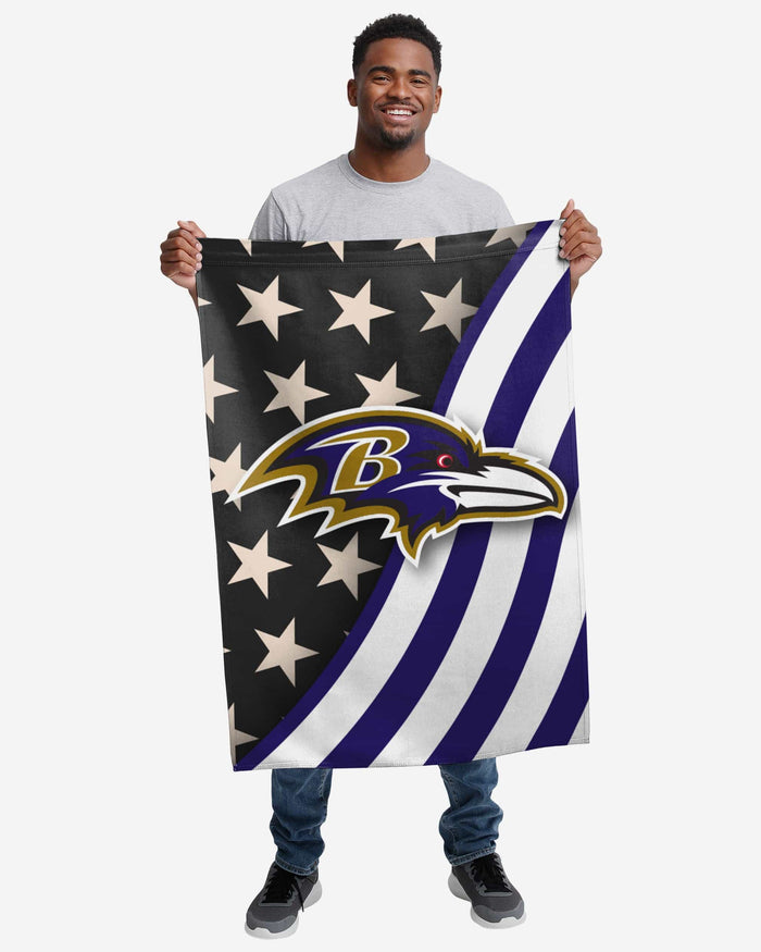 Baltimore Ravens Americana Vertical Flag FOCO - FOCO.com