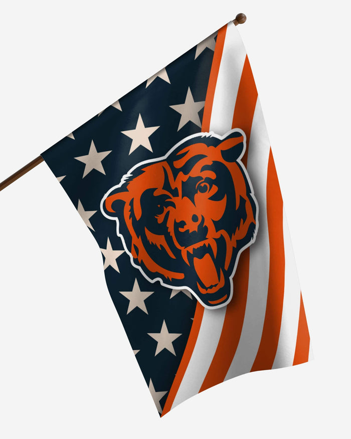 Chicago Bears Americana Vertical Flag FOCO - FOCO.com