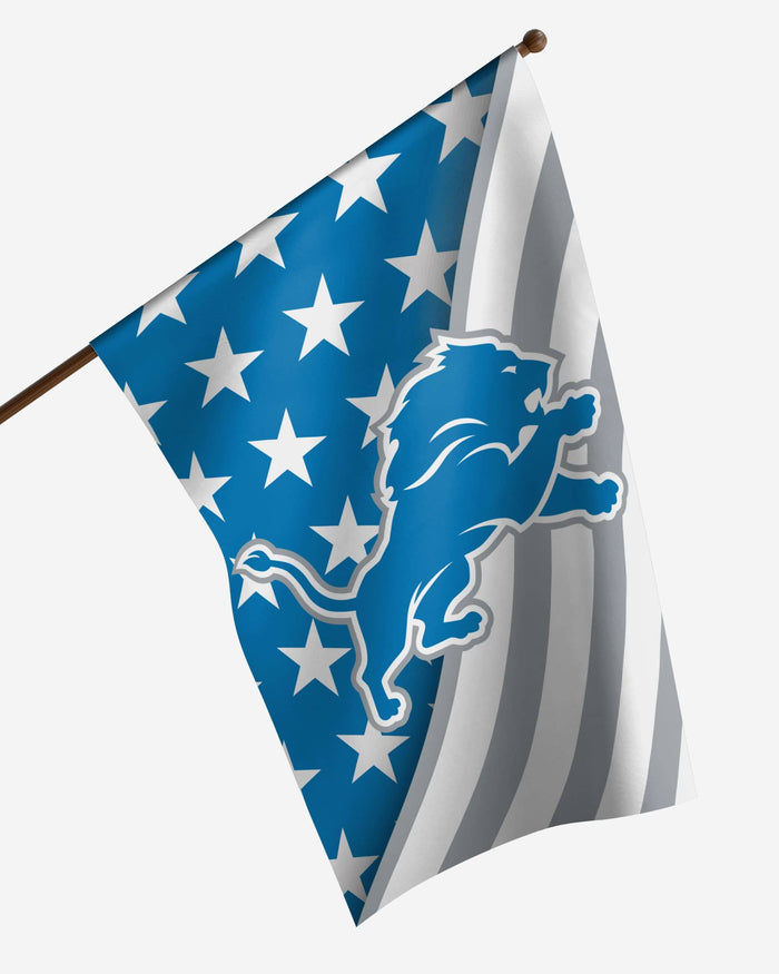 Detroit Lions Americana Vertical Flag FOCO - FOCO.com